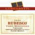 Lungarotti Vigna Monticchio Rubesco Riserva 2000 Front Label