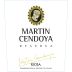 Martin Cendoya Rioja Reserva 2018 Front Label