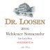 Dr. Loosen Wehlener Sonnenuhr Alte Reben Riesling Grosses Gewachs Reserve 2016 Front Label