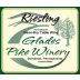 Glades Pike Winery Semi-Dry Riesling 2013 Front Label