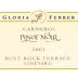 Gloria Ferrer Rust Rock Terrace Vineyard Pinot Noir 2001 Front Label