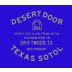 Desert Door Oak-Aged Texas Sotol Front Label