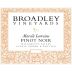 Broadley Marcile Lorraine Pinot Noir 2016 Front Bottle Shot
