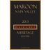 Maroon Black Label Meritage 2013 Front Label