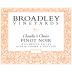Broadley Claudia's Choice Pinot Noir 2016 Front Label