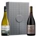 Red & White Wine Duo with Silver Gift Box Gift Product Image