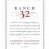 Ranch 32 Estate Cabernet Sauvignon 2016 Front Label