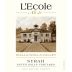 L'Ecole 41 Seven Hills Vineyard Estate Syrah 2017 Front Label