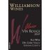 Williamson Wines Clarissa Vin Rouge 2007 Front Label