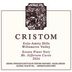 Cristom Mt. Jefferson Cuvee Pinot Noir 2024 Front Label