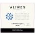 Undurraga Aliwen Reserva Cabernet Sauvignon Merlot 2007 Front Label