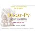 Dugat-Py Gevrey-Chambertin Les Evocelles Tres Vieilles Vignes 2019 Front Label