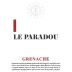 Le Paradou Grenache 2017 Front Label