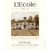 L'Ecole 41 Seven Hills Vineyard Estate Syrah 2021 Front Label