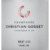 Champagne Christian Gosset Brut A02 Grand Cru Front Label