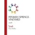 Penman Springs Vineyard Syrah 2008 Front Label