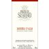 Paolo Scavino Barbera d'Alba 2021 Front Label