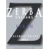 Zerba Cellars Syrah 2002 Front Label