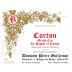 Domaine Pierre Guillemot Corton Le Rognet et Corton Grand Cru 2014 Front Label