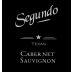 Mendelbaum Cellars Segundo Texas Cabernet sauvignon Front Label
