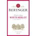 Beringer White Merlot 2014 Front Label