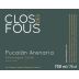 Clos des Fous Pucalan Pinot Noir 2017 Front Label