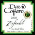 David Coffaro Estate Vineyard Zinfandel 2008 Front Label