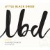 Little Black Dress Chardonnay 2018 Front Label