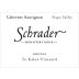 Schrader Monastery Block To Kalon Vineyard Cabernet Sauvignon 2023 Front Label