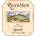 Rosenblum Cellars Vintner's Cuvee Syrah 2007 Front Label