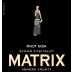 Matrix Russian River Valley Pinot Noir 2017 Front Label