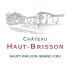 Chateau Haut-Brisson 2018 Front Label