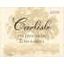 Carlisle Dry Creek Valley Zinfandel 2008 Front Label