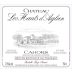 Chateau les Hauts d'Aglan Cahors 2015 Front Label
