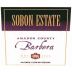Sobon Estate Barbera 2017 Front Label