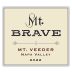 Mt. Brave Merlot 2022 Front Label