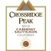 Crossridge Peak 2012 Front Label