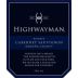 Highwayman Reserve Cabernet Sauvignon 2018 Front Label