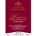Cavalier Bartolomeo Barolo Altenasso 2013 Front Label