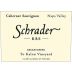 Schrader RBS To Kalon Vineyard Cabernet Sauvignon (stained label) 2016 Front Label