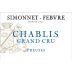 Simonnet-Febvre Chablis Preuses Grand Cru 2009 Front Label