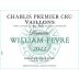 William Fevre Chablis Vaillons Premier Cru 2022 Front Label