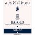Ascheri Barolo Sorano 2019 Front Label