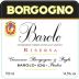 Borgogno Barolo Riserva 2016 Front Label