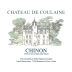 Chateau de Coulaine Chinon 2019 Front Label