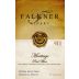 Falkner Winery Special Selection Meritage 2011 Front Label
