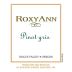 RoxyAnn Pinot Gris 2015 Front Label