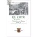 El Coto Rioja Blanco 2018 Front Label
