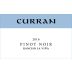 Curran Rancho La Vina Pinot Noir 2016 Front Label
