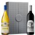 Silver Oak Alexander Valley Cabernet & Rombauer Chardonnay with Silver Gift Box Gift Product Image